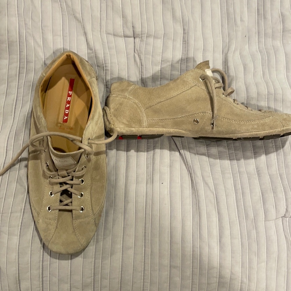 Prada Suede Casual Sneaker